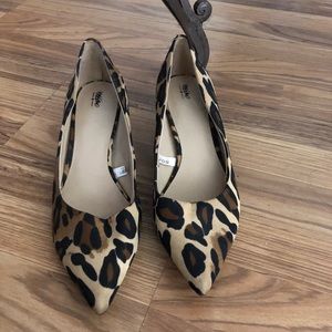 Mossimo Cheetah size 11 kitten heels